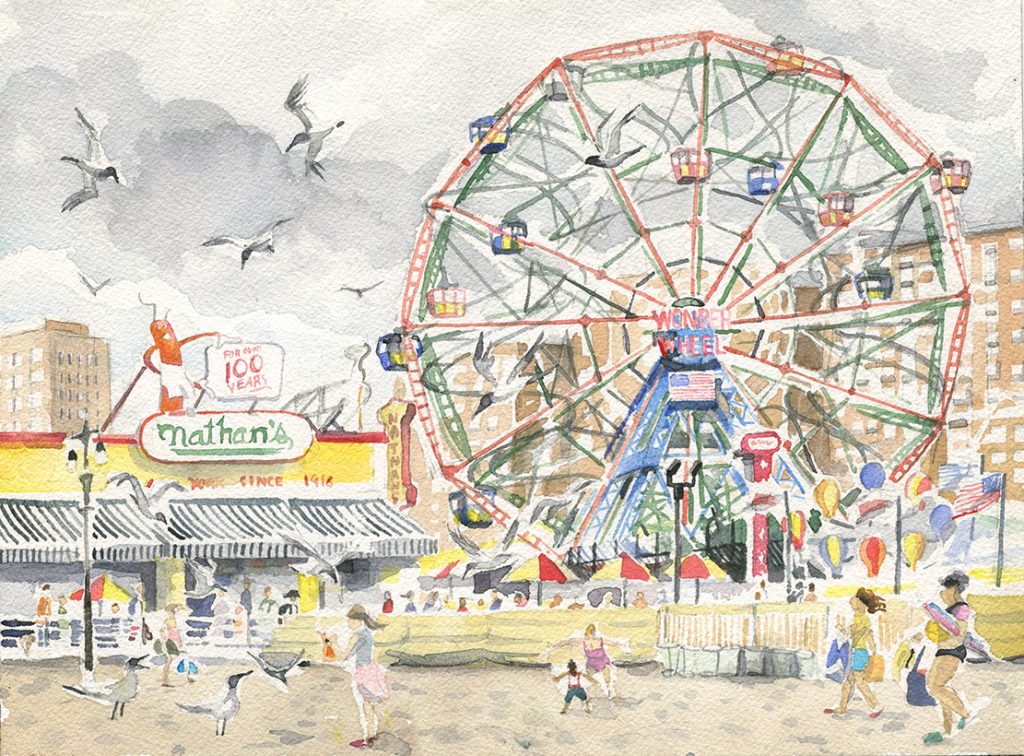 Wonder Wheel (painting)